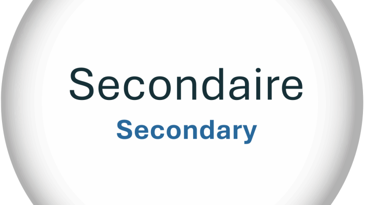 Secondaire button