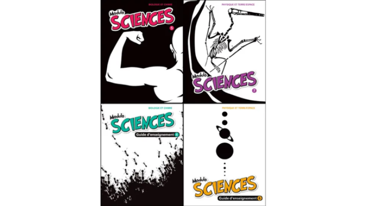Front cover images of Modulo sciences resource.