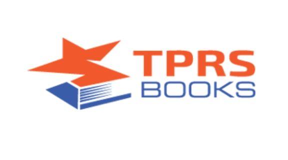 Teaching Proficiency Through Reading and Storytelling logo with orange star and blue book.