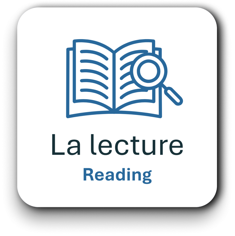 La lecture - French