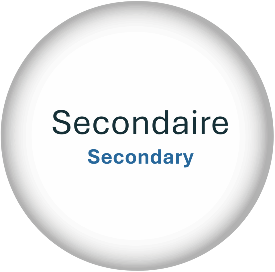 Secondaire button