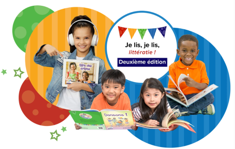 Children reading books