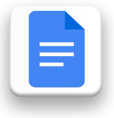 Google Docs button