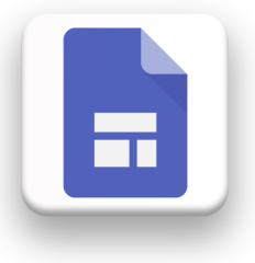 Google Sites button