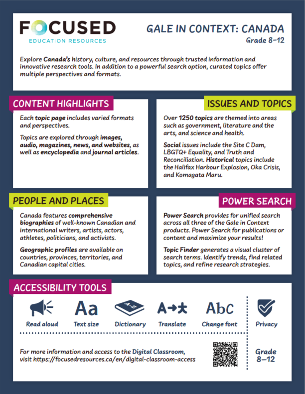 Gale in Context tip sheet and guide to pdf.