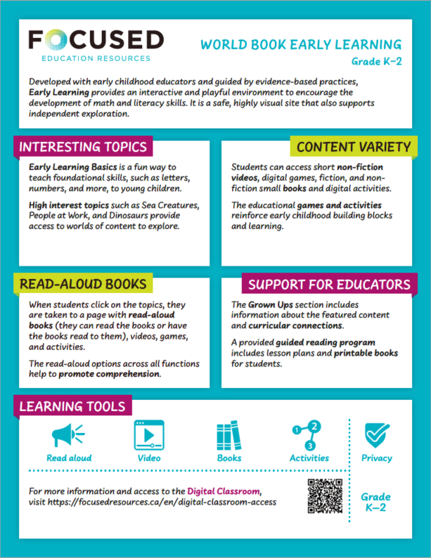 World Book Early Learning Guide