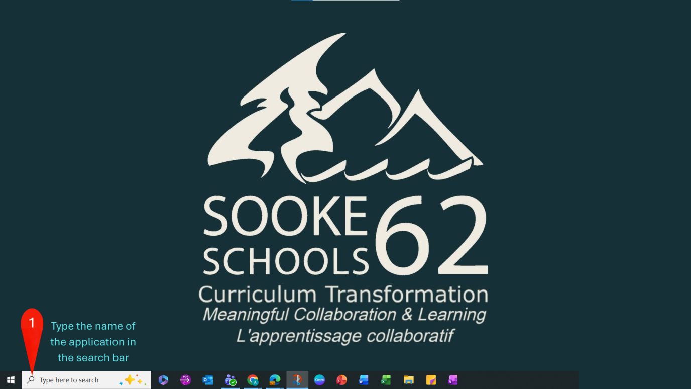 Home page -windows 10