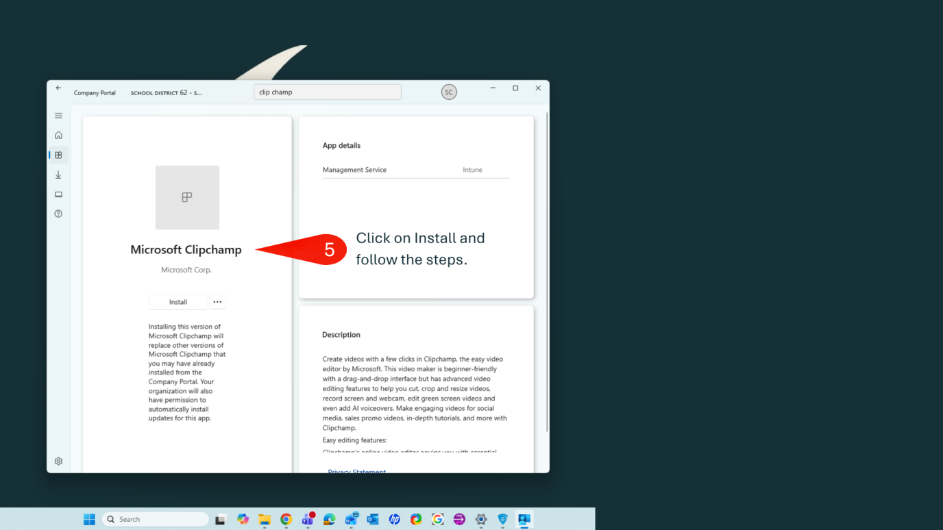 Company Portal Install