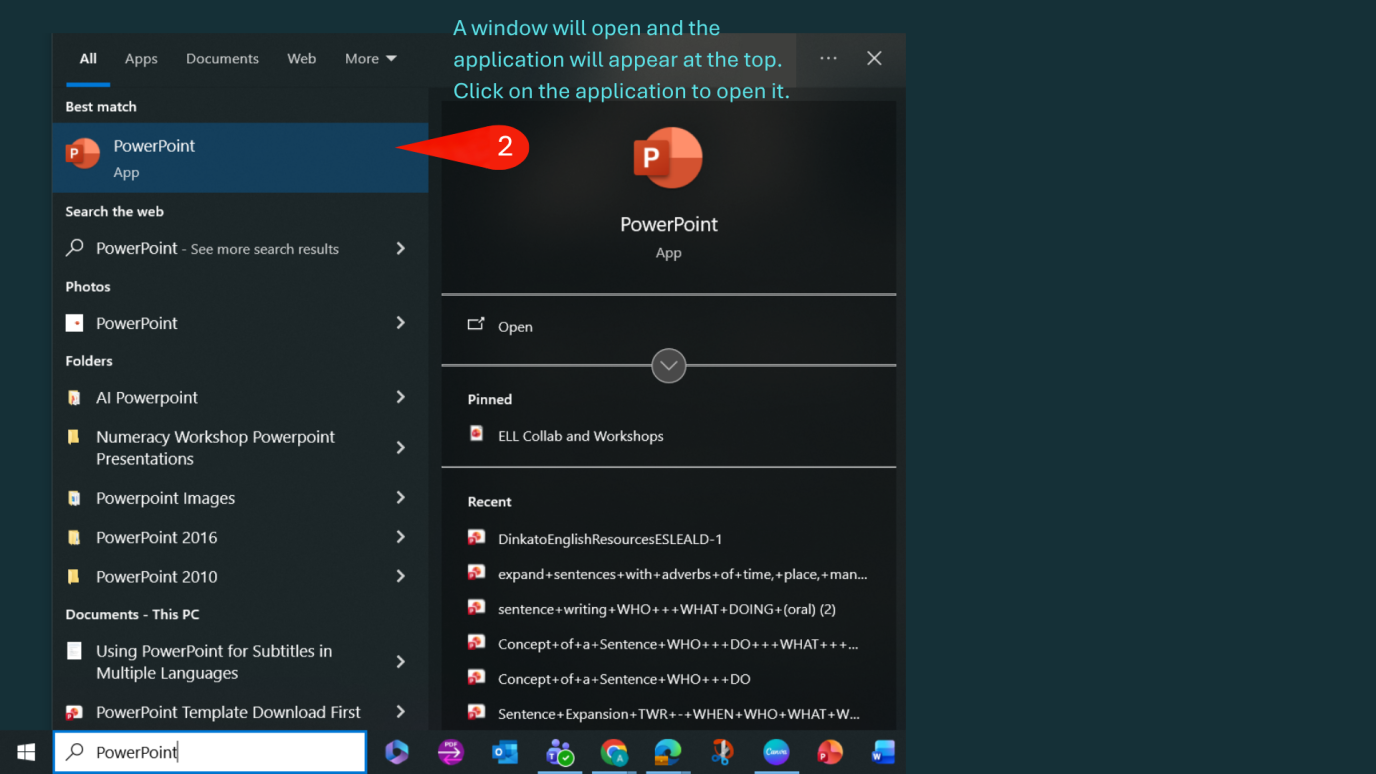 Search App - windows 10